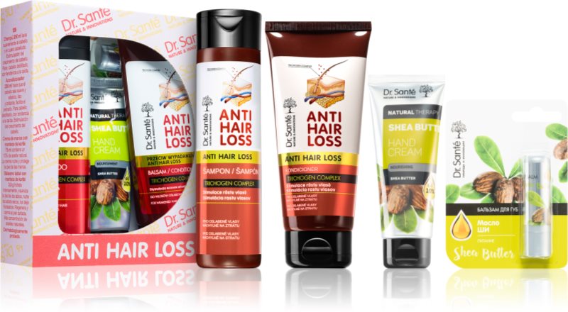 Dr. Santé Anti Hair Loss set cadou pentru părul slab cu tendință de cădere
