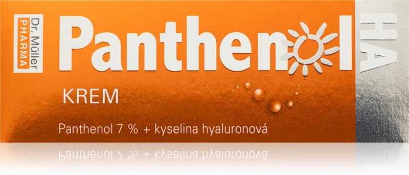Dr. Müller Panthenol HA cream 7% crema dupa bronzat cu acid hialuronic 30 ml