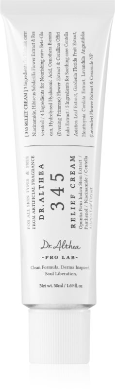 Dr. Althea 345 Relief Cream crema calmanta si nutritiva pentru piele sensibilă 50 ml