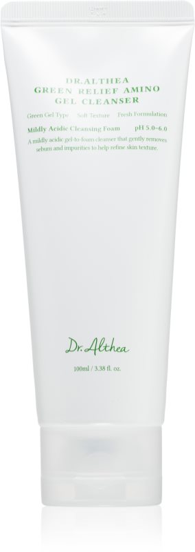 Dr. Althea Green Relief Amino Gel Cleanser gel intens pentru curatare cu efect de hidratare 100 ml