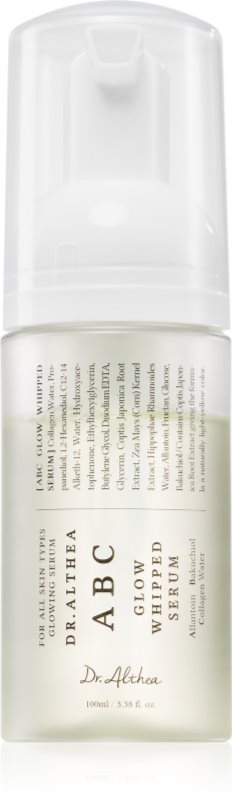 Dr. Althea ABC Glow Whipped Serum ser hidratant pentru stralucire 100 ml