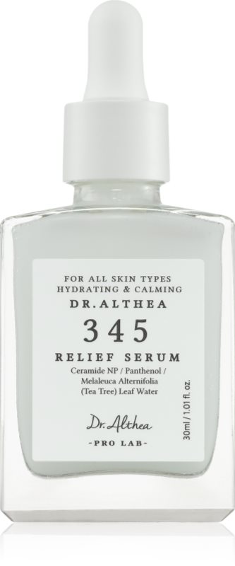 Dr. Althea 345 Relief Serum ser facial hidratant pentru fortificarea barierei cutanate 30 ml