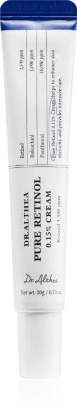 Dr. Althea Pure Retinol 0.15% Cream Cremă reînnoire și regenerare anti-imbatranire 20 g
