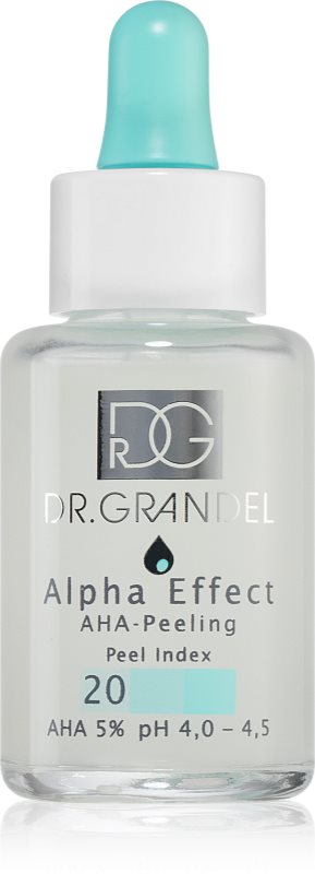 Dr. Grandel Alpha Effect exfoliant facial Cu AHA Acizi 30 ml