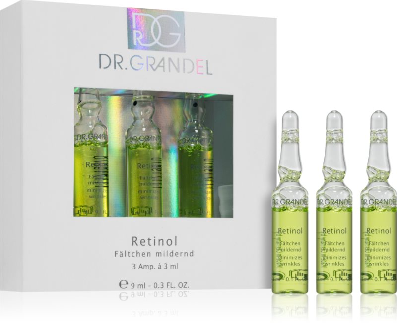 Dr. Grandel Retinol ser antirid cu retinol in fiole 3x3 ml