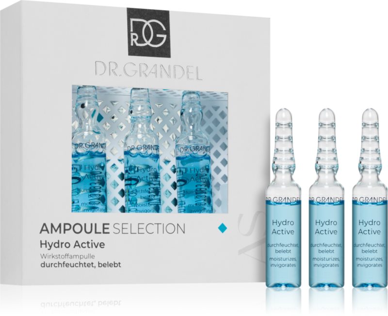 Dr. Grandel Hydro Active fiolă cu efect de hidratare 3x3 ml