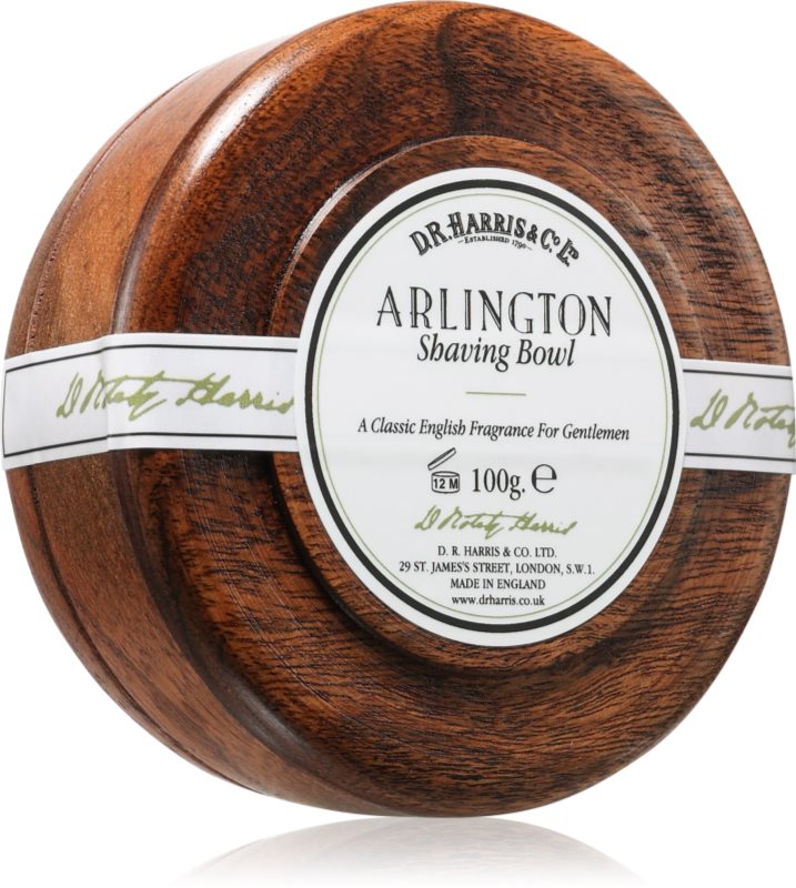 D.R. Harris Shawing Bowl Mahogany wood săpun pentru bărbierit