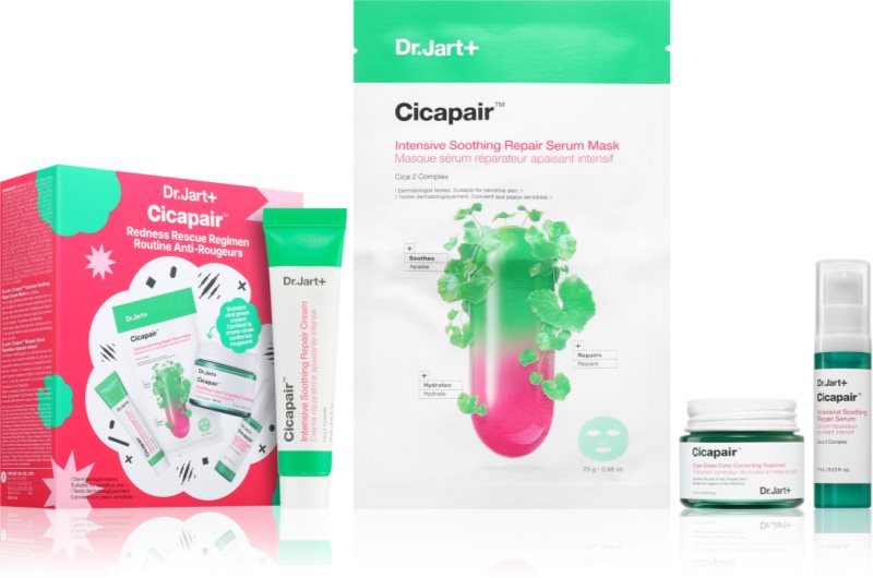 Dr. Jart+ Cicapair™ Redness Rescue Regimen ambalaj economic pentru piele sensibilă