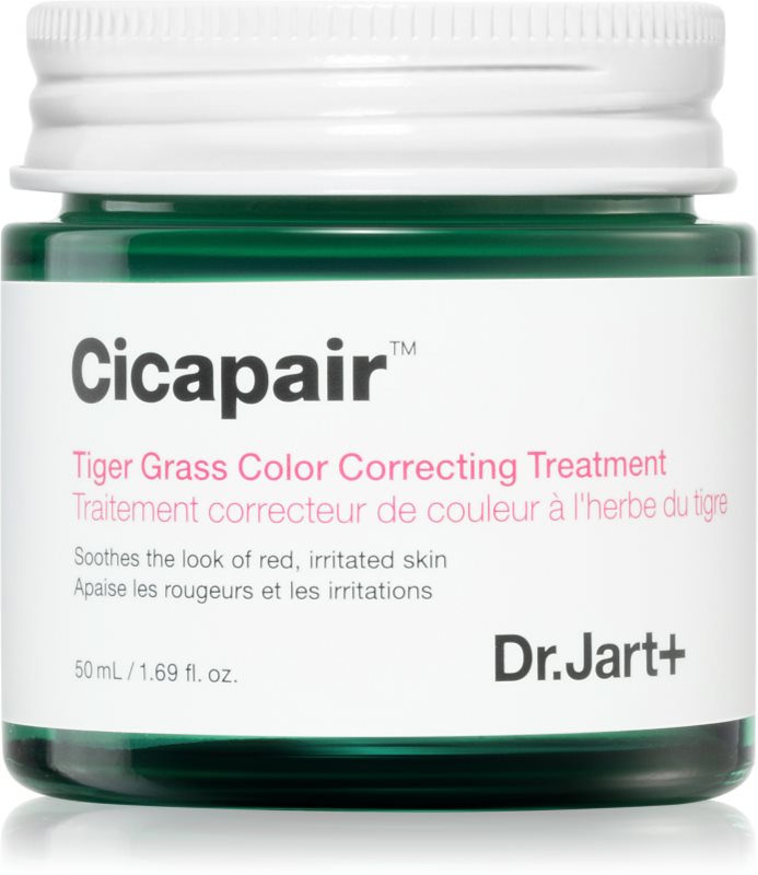 Dr. Jart+ Cicapair™ Tiger Grass Color Correcting Treatment Crema intensiva impotriva inrosirii pielii.