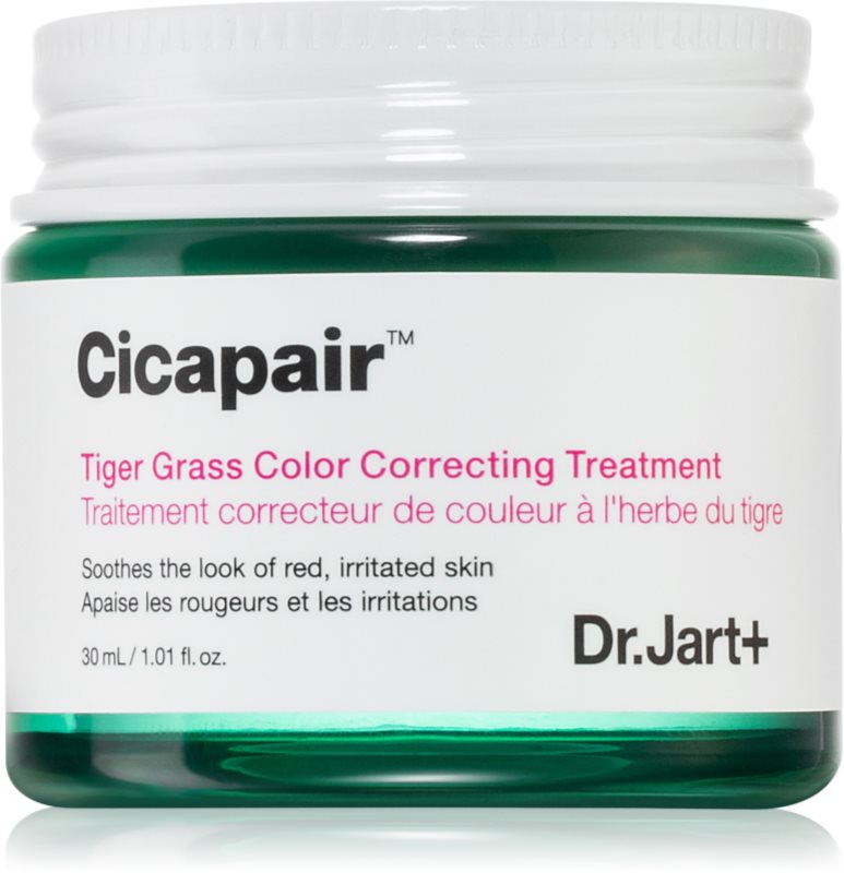 Dr. Jart+ Cicapair™ Tiger Grass Color Correcting Treatment Crema intensiva impotriva inrosirii pielii.