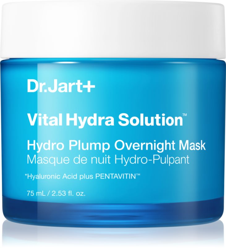 Dr. Jart+ Vital Hydra Solution™ Hydro Plump Overnight Mask masca hidratanta de noapte cu acid hialuronic 75 ml