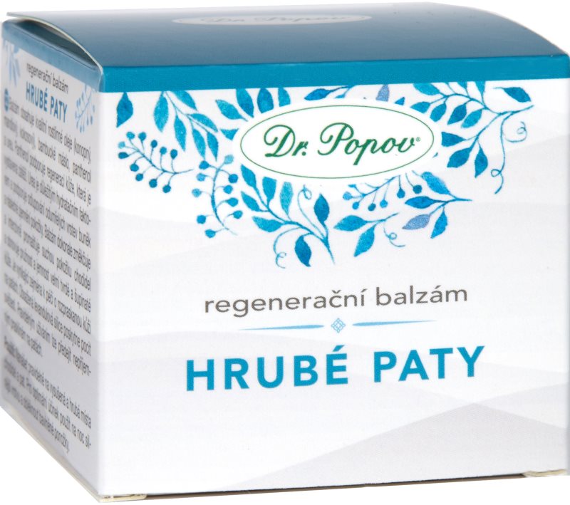 Dr. Popov Cracked heels balsam pentru hidratare intensiva pentru pielea crapata a calcaielor 50 ml