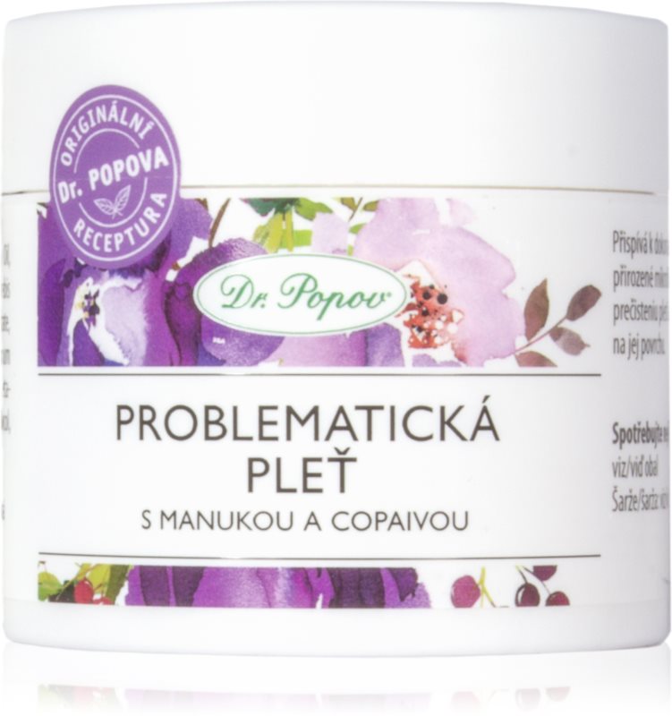 Dr. Popov Problematic skin Balsam de față activ pentru ten gras si problematic 50 ml