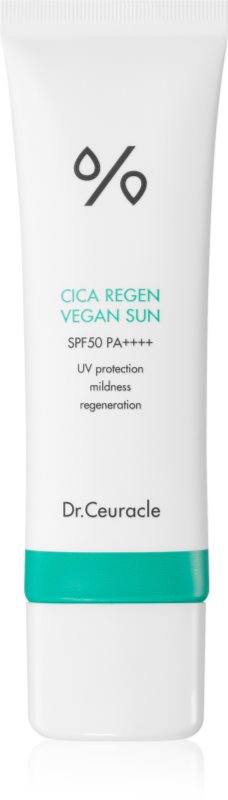 Dr.Ceuracle Cica Regen Vegan emulsie protectoare calmantă SPF 50+ 50 ml