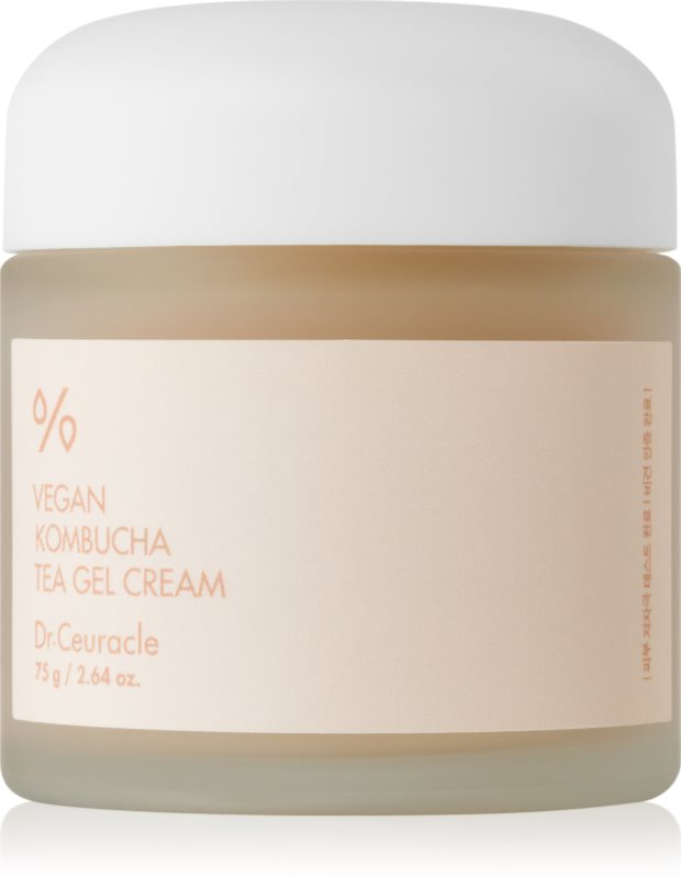 Dr.Ceuracle Vegan Kombucha Tea cremă intens hidratantă cu textura de gel 75 g