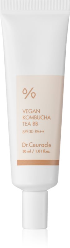 Dr.Ceuracle Vegan Kombucha Tea BB Cream pentru imperfectiunile pielii SPF 30 culoare Original 30 ml