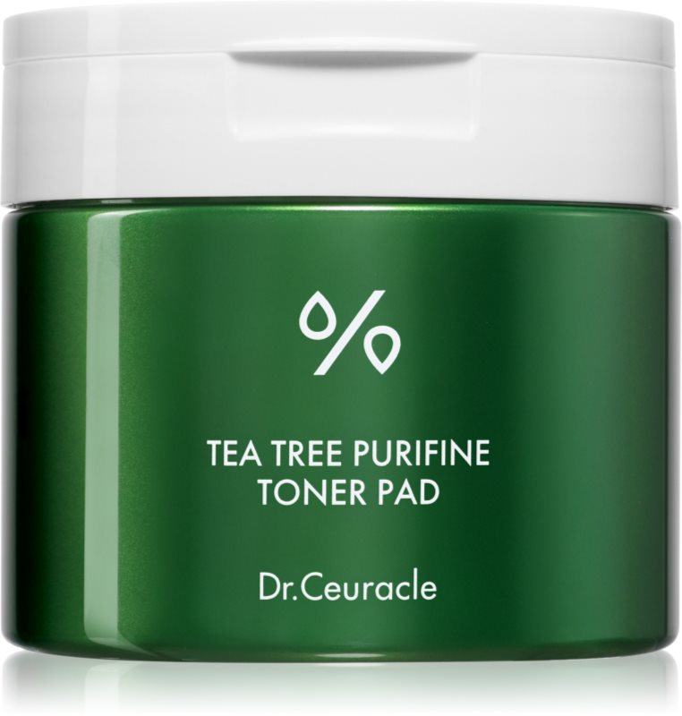 Dr.Ceuracle Tea Tree Purifine Toner Pad dischete de tonifiere pentru ten gras si problematic 60 buc