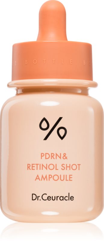 Dr.Ceuracle PDRN & Retinol Shot Ampoule ser facial anti-îmbătrânire cu efect de hidratare 30 ml