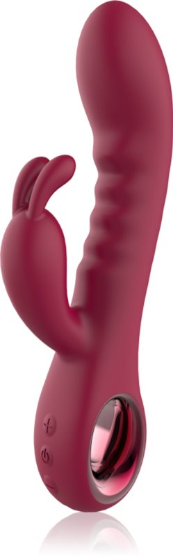Dream Toys Glam Rabbit Vibe vibrator cu stimularea clitorisului 22 cm