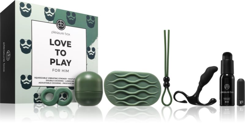 Dream Toys Pleasure Box Love To Play set de jucării sexuale pentru barbati