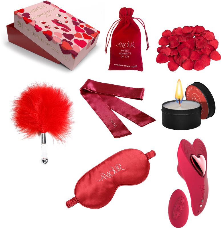 Dream Toys Amour The Secrets Of Love Panty Play Kit set de jucării sexuale 7 buc