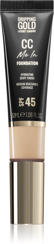 Dripping Gold CC Me In make-up cu textura usoara SPF 45