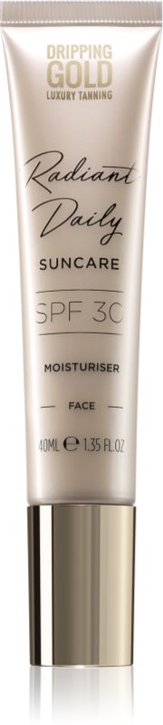 Dripping Gold Luxury Tanning Daily Moisturiser crema de fata hidratanta SPF 30 40 ml