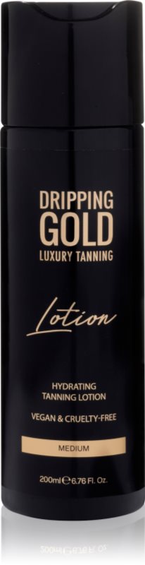 Dripping Gold Luxury Tanning Lotion lotiune hidratanta pentru bronzare pentru un bronz intens