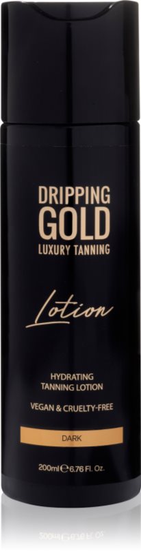 Dripping Gold Luxury Tanning Lotion lotiune hidratanta pentru bronzare pentru un bronz intens