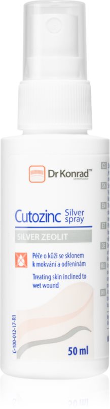 Dr Konrad Cutozinc Silver Spray spray pentru piele iritata 50 ml