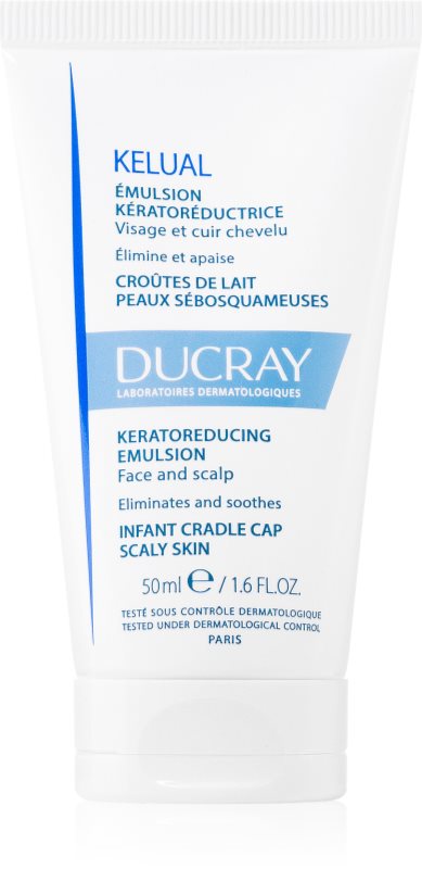 Ducray Kelual Emulsion emusie pentru cruste de lapte pentru nou-nascuti si copii 50 ml