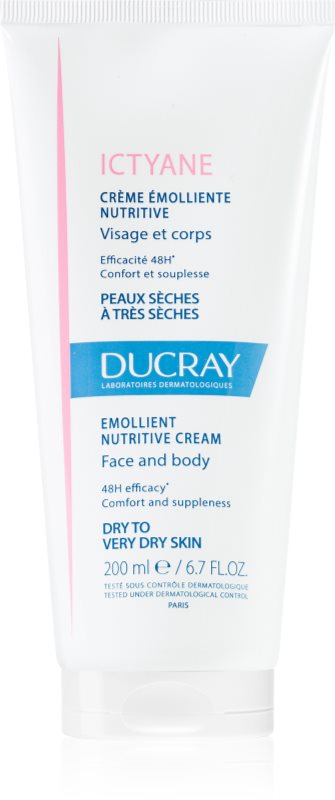 Ducray Ictyane crema de corp hidratanta pentru pielea uscata sau foarte uscata