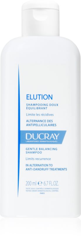 Ducray Elution șampon echilibrator pentru scalp sensibil 200 ml
