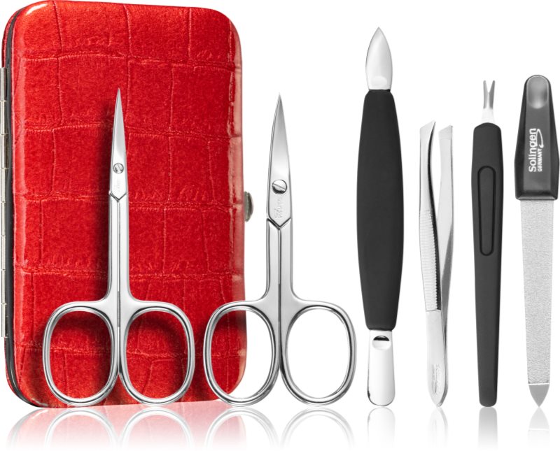 DuKaS Premium Line Solingen 126 Set de manichiură Red