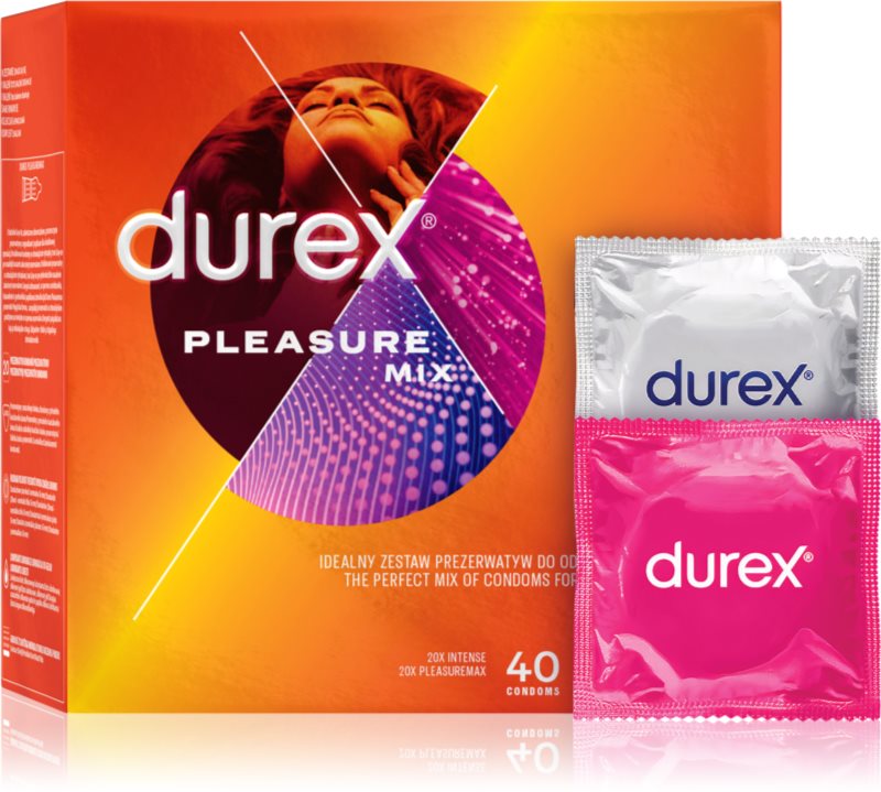 Durex Pleasure Mix prezervative amestec