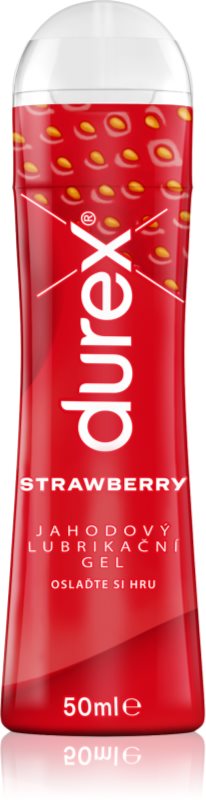 Durex Strawberry gel lubrifiant cu aromă 50 ml