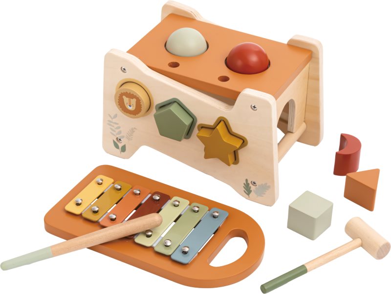 2Kids Toys Xylophone Hammering Toy xilofon 2 in 1 12m+ 1 buc