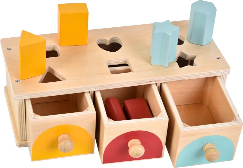 2Kids Toys Shape Sorting Box jucărie cu activități 12m+ 10 buc