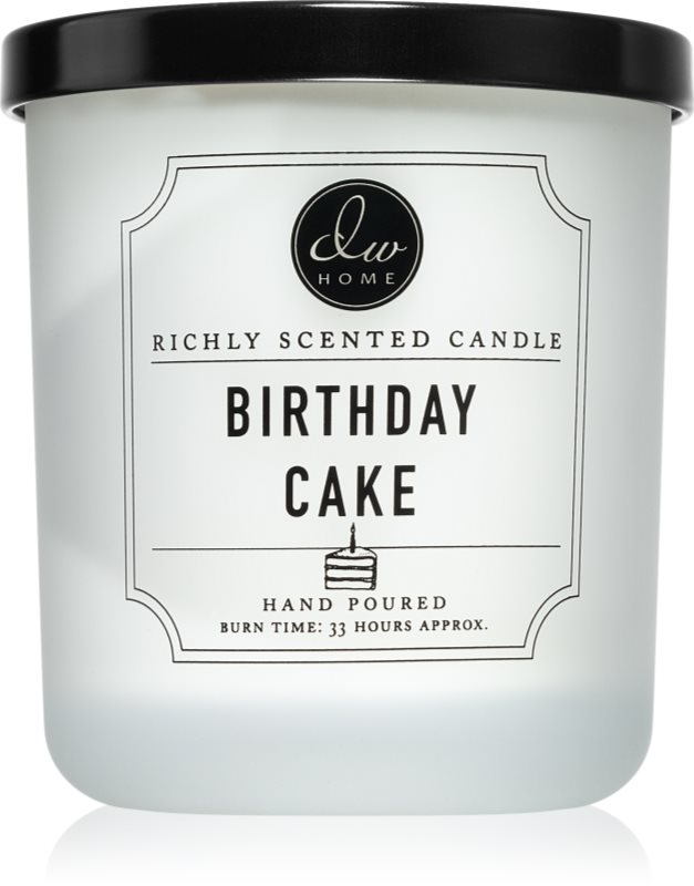 DW Home Signature Birthday Cake lumânare parfumată 249 g