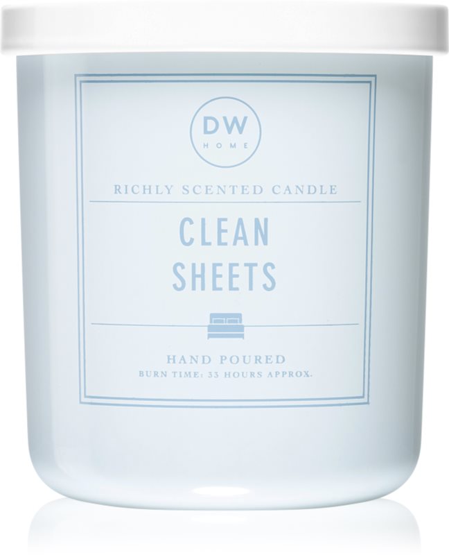 DW Home Signature Clean Sheets lumânare parfumată 264 g