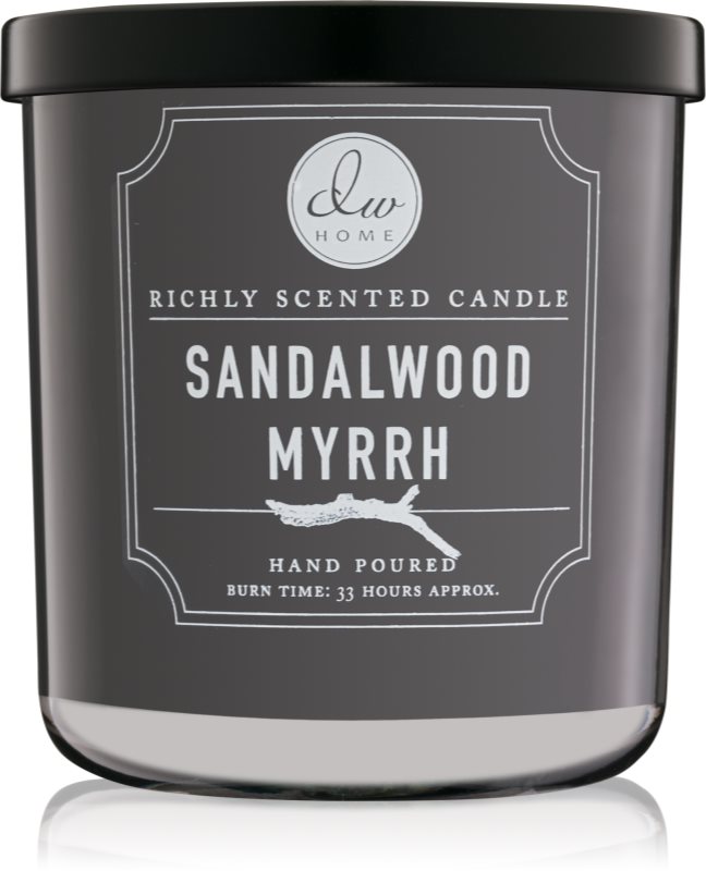 DW Home Signature Sandalwood Myrrh lumânare parfumată 274.71 g