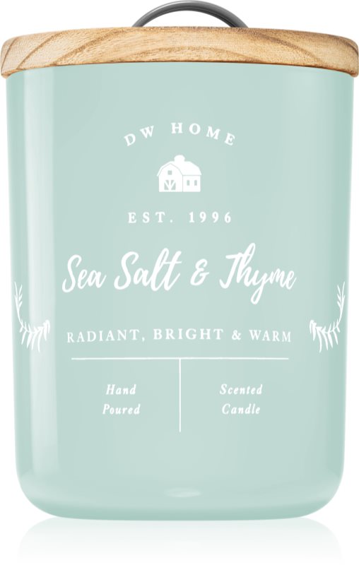 DW Home Farmhouse Sea Salt & Thyme lumânare parfumată 425 g