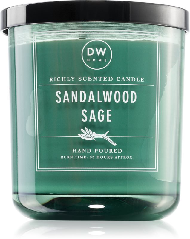 DW Home Signature Sandalwood Sage lumânare parfumată 264 g