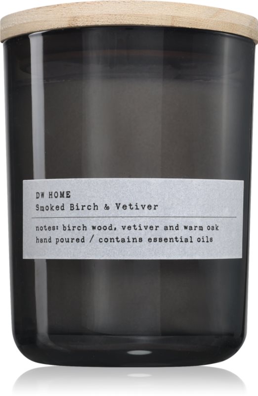 DW Home Smoked Birch & Vetiver lumânare parfumată 434 g