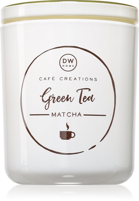 DW Home Cafe Creations Green Tea Matcha lumânare parfumată