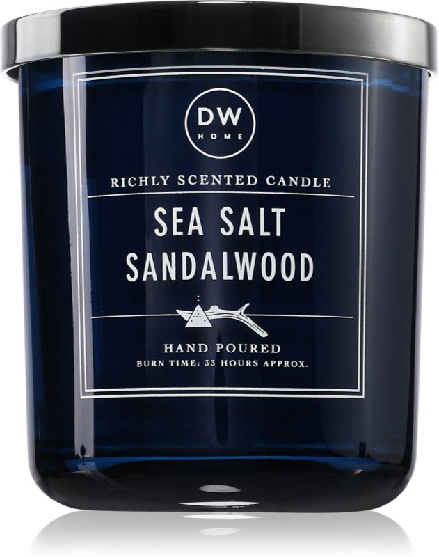 DW Home Signature Sea Salt Sandalwood lumânare parfumată 264 g
