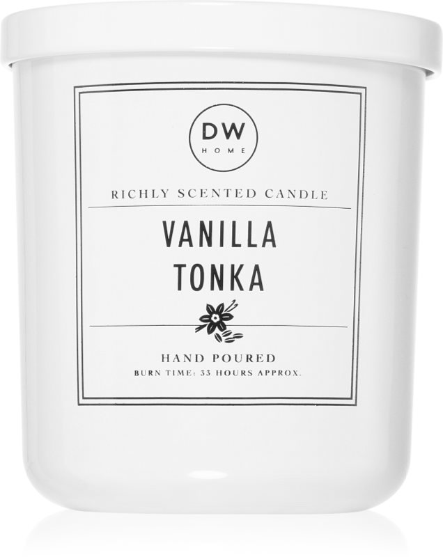 DW Home Signature Vanilla Tonka lumânare parfumată