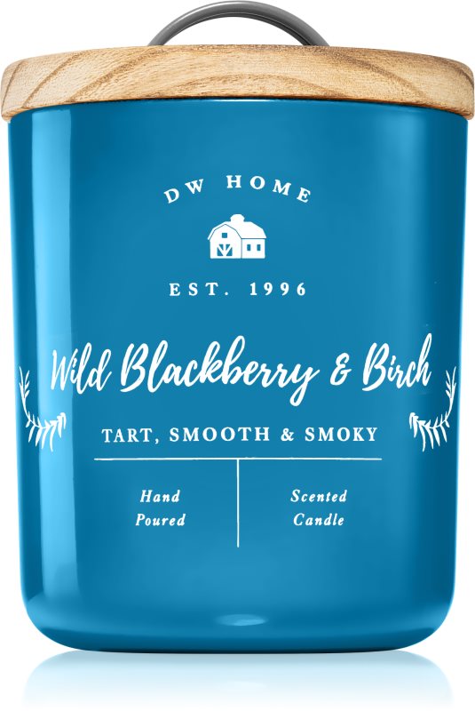 DW Home Farmhouse Wild Blackberry & Birch lumânare parfumată 255 g