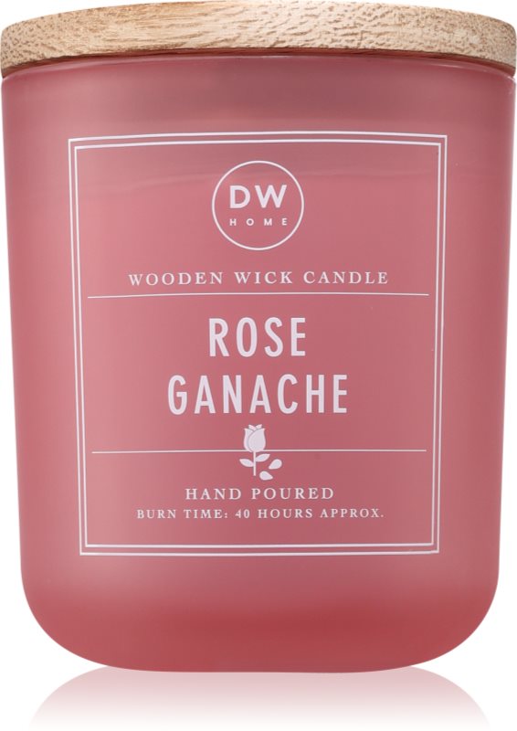 DW Home Signature Rose Ganache lumânare parfumată 326 g
