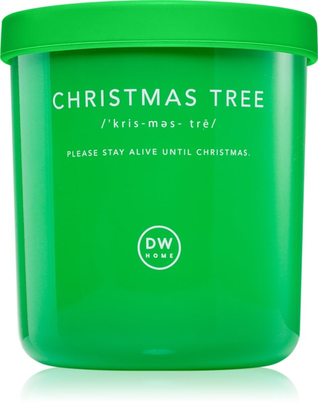DW Home Definitions Christmas Tree lumânare parfumată 244 g